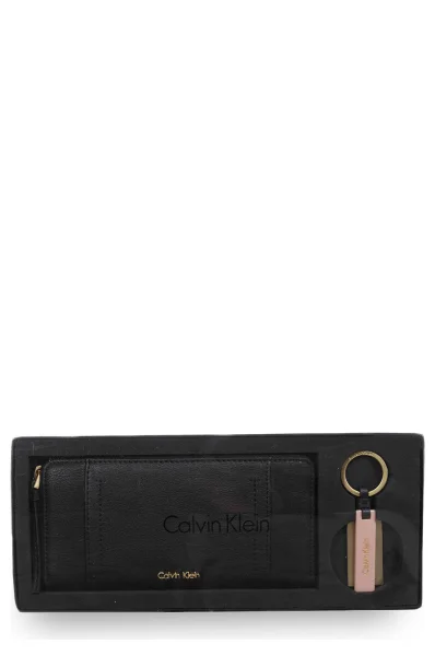 Wallet+Keyring Calvin Klein black