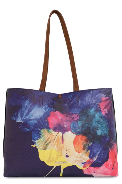 SEATTLE 2in1 two-sided shopper bag Desigual navy blue