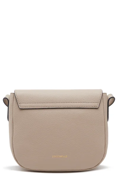 Leather shoulder bag ARLETTIS Coccinelle beige
