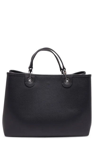 Shopper bag + sachet Emporio Armani navy blue
