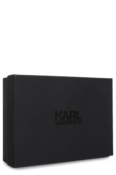 Torebka wieczorowa Karl Lagerfeld srebrny