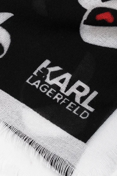 Chusta Karl Lagerfeld czarny