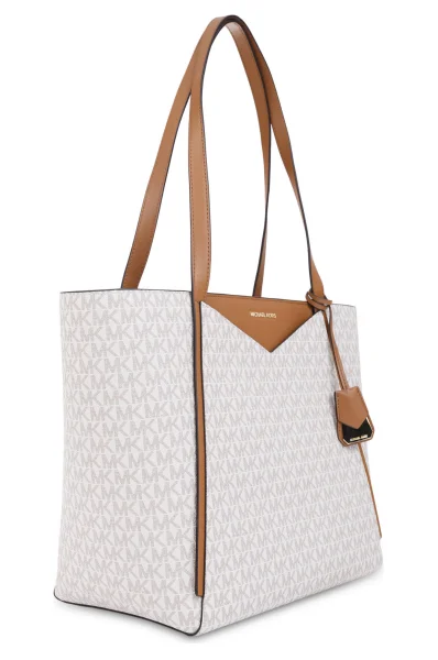Shopper bag Whitney Large Logo Michael Kors cream