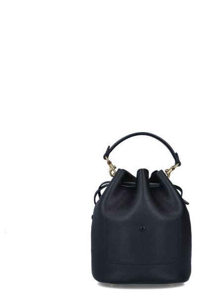 coach black bucket bolsa