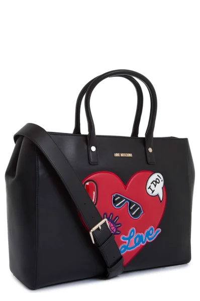Shopper bag  Love Moschino black