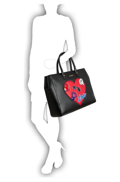 Shopper bag  Love Moschino black