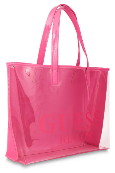 Shopper bag + organiser Guess pink