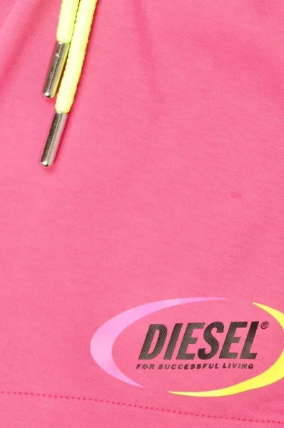 шорти | regular fit Diesel рожевий