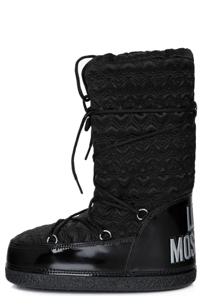 Snow Boots Love Moschino black