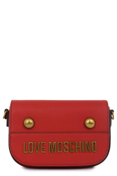 Messenger bag + scarf Love Moschino red