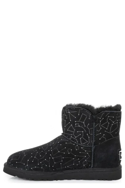 Mini Bailey Button Bling Constellation Snow boots UGG black