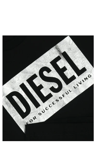 T-shirt TFOIL | Regular Fit Diesel czarny