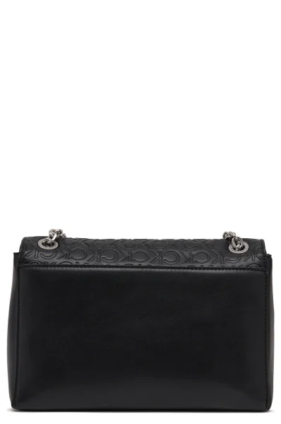 Shoulder bag RE-LOCK EW CONV CROSSBODY-EMB MN Calvin Klein black