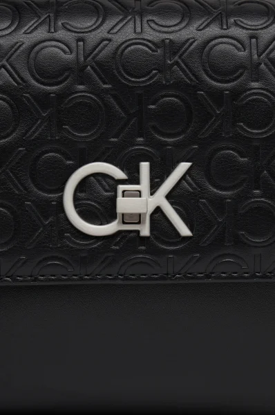 Сумка через плече RE-LOCK EW CONV CROSSBODY-EMB MN Calvin Klein чорний