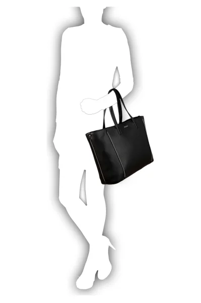 Shopper bag Mayfair HUGO black