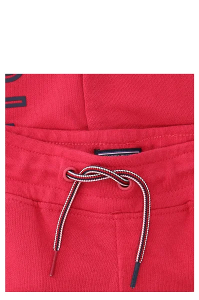 Spodnie dresowe ESSENTIAL DRAWSTRING | Regular Fit Tommy Hilfiger malinowy