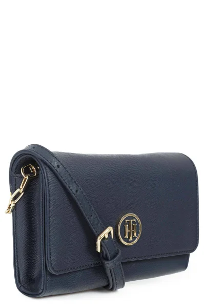 Chain Mini Crossover Messenger Bag/Clutch Tommy Hilfiger navy blue