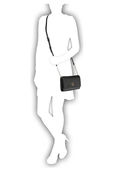 Chain Mini Crossover Messenger Bag Tommy Hilfiger black