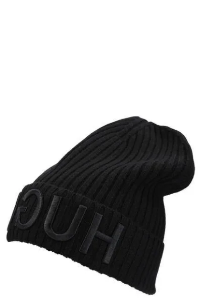 Wool cap HUGO black