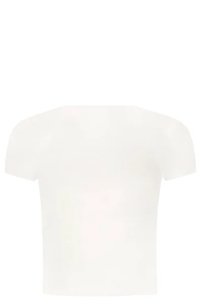 футболка | regular fit CALVIN KLEIN JEANS білий
