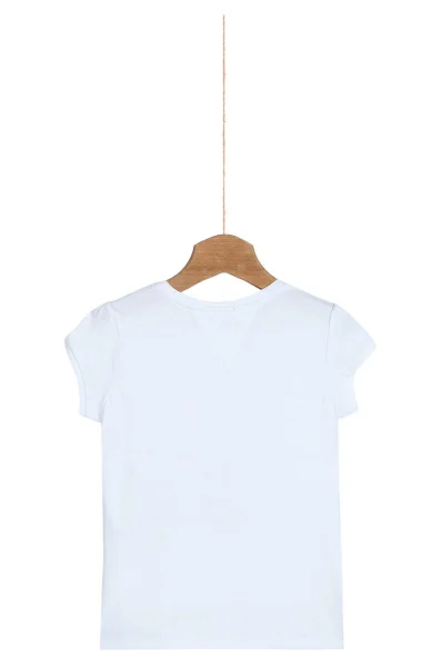 Flag Mini T-shirt Tommy Hilfiger white