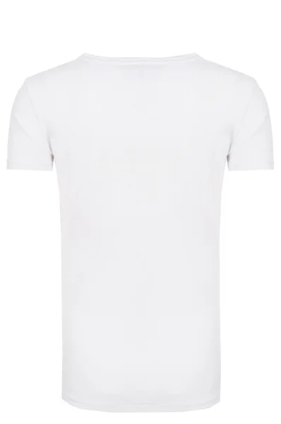 T-shirt Flower Tommy Hilfiger biały