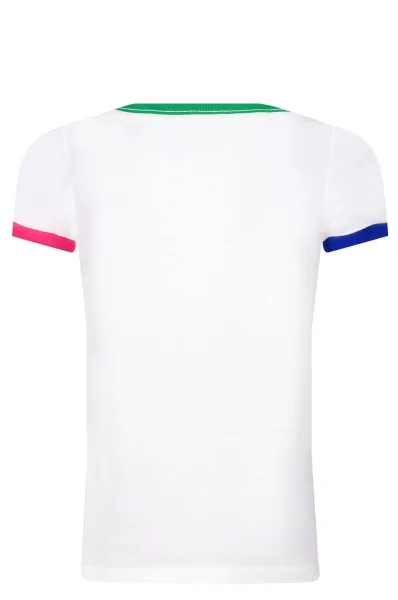 T-shirt SSBEARCN-KNIT | Regular Fit POLO RALPH LAUREN biały