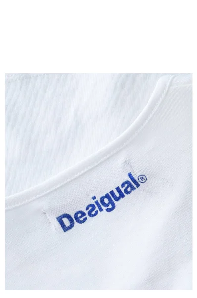 Bluzka VIRGINIA | Regular Fit Desigual biały