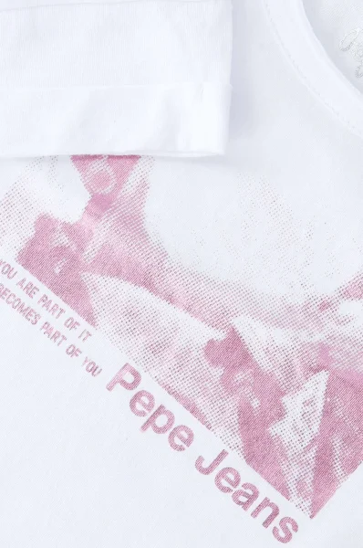 T-shirt JUNE JR | Regular Fit Pepe Jeans London white