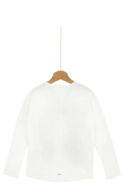 Girls Face Blouse Tommy Hilfiger white
