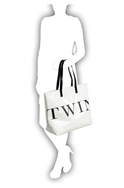 Shopper Bag Twinset U&B white
