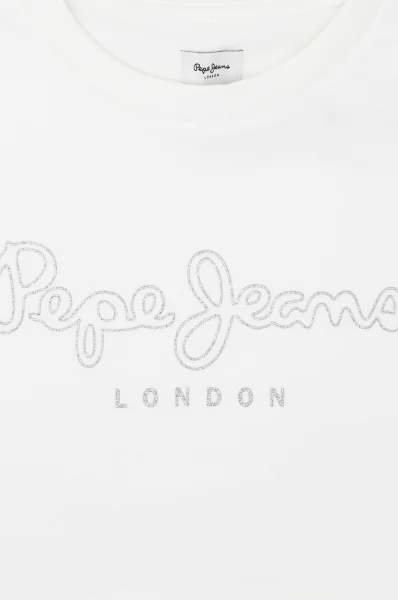 Sweatshirt ROSE | Regular Fit Pepe Jeans London white