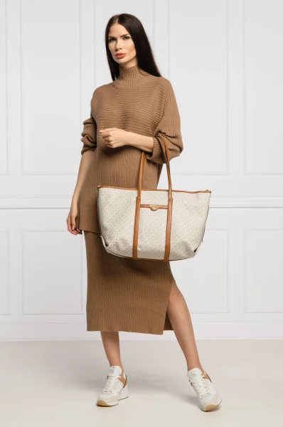 Shopper bag Beck | with addition of leather Michael Kors cream