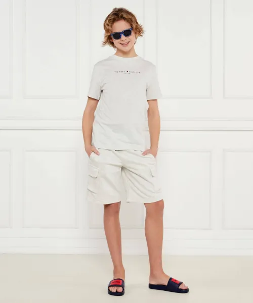 Klapki HUGO KIDS | Granatowy G00297
