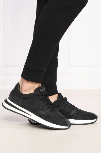Leather sneakers Philippe Model black