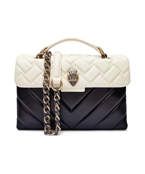 Leather shoulder bag THE KENSINGTON Kurt Geiger | Black 2709601109