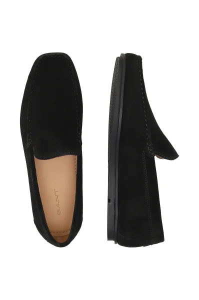 Leather loafers Wilmon Gant black