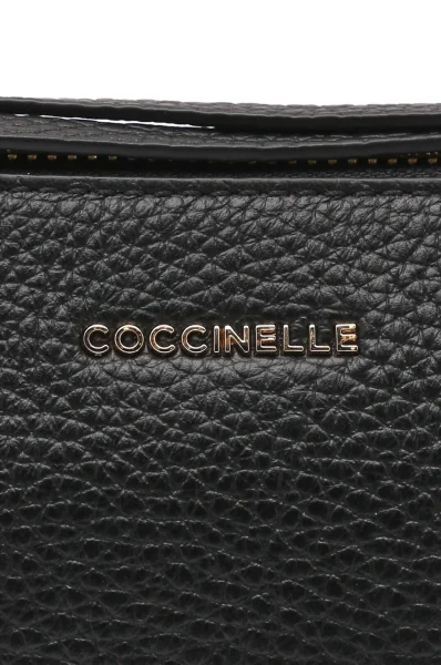 Leather shoulder bag MD5 Arlettis E1 MD5 55 B7 01 Coccinelle black
