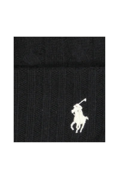 Wool cap | with addition of cashmere POLO RALPH LAUREN black