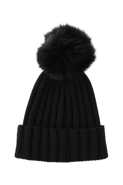 Wool cap | with addition of cashmere Woolrich black