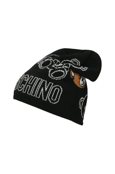 Cap | with addition of wool Moschino black