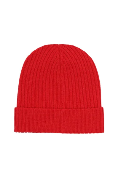 Wełniana czapka HUGO czerwony