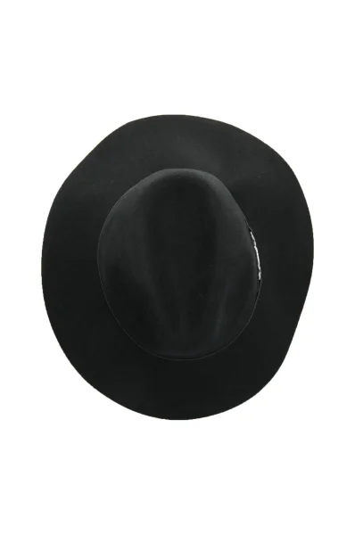 Wełniany kapelusz LAUREN RALPH LAUREN czarny