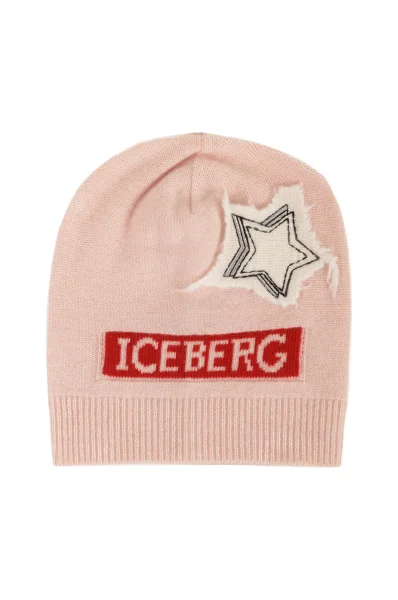 Wool cap Iceberg powder pink