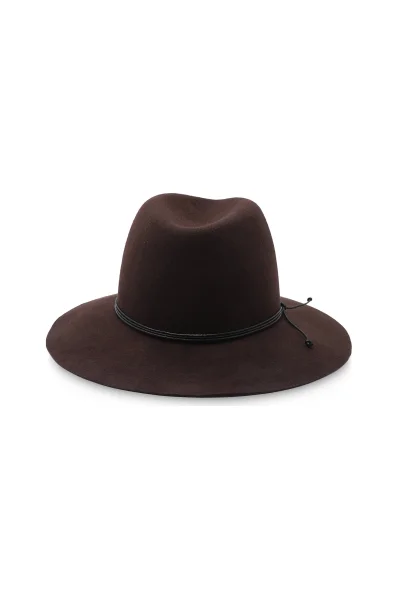 Wełniany kapelusz HARRIS Ba&sh brązowy