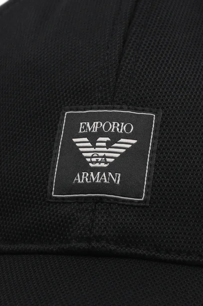 Baseball cap Emporio Armani black