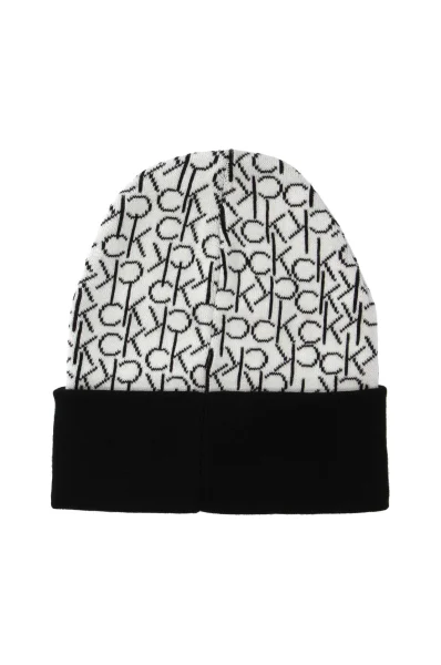 Szal + czapka Calvin Klein biały