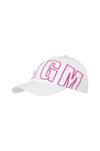 Baseball cap MSGM white