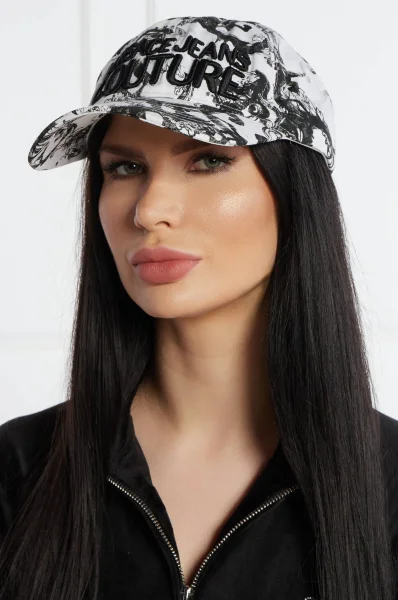 Baseball cap Versace Jeans Couture white