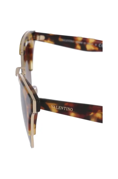 Okulary przeciwsłoneczne Valentino szylkret